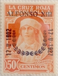 Stamps Spain -  50 céntimos 1927