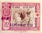 Sellos de Europa - Espa�a -  20 céntimos 1927