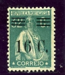 Stamps Portugal -  Diosa Ceres Sobrecargados