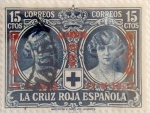 Stamps Spain -  15 céntimos 1927