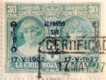 Stamps Spain -  30 céntimos 1927