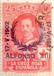 Stamps Spain -  25 céntimos 1927