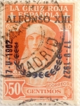 Stamps Spain -  50 céntimos 1927