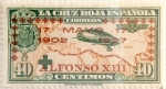 Stamps Spain -  40 céntimos 1927