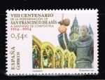 Stamps Spain -  Edifil  4867  Efemérides.  VIII cent. de la peregrinación se San Francisco de Asís a Santiago de Com
