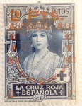 Sellos de Europa - Espa�a -  2 pesetas sobre 40 céntimos 1927