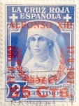 Sellos de Europa - Espa�a -  55 sobre 2 céntimos 1927