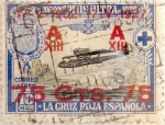 Stamps Spain -  75 sobre 10 céntimos 1927