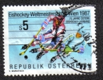Stamps Austria -  Playing scene 