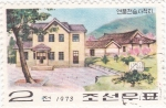 Stamps North Korea -  Casas típicas