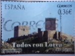 Stamps Spain -  Castillo - Lorca