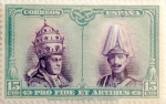 Sellos del Mundo : Europa : Espa�a : 15 céntimos 1928