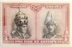 Stamps Spain -  4 pesetas1928