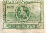 Stamps Spain -  10 céntimos 1929