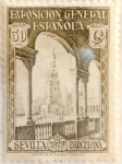 Stamps Spain -  30 céntimos 1929