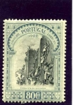 Stamps Portugal -  Tricentenario de la Independencia. Conquista de Santaren