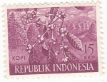 Stamps Indonesia -  Kopi Luwak (el café mas caro del mundo)