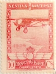 Stamps Spain -  10 céntimos 1929