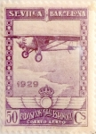 Sellos de Europa - Espaa -  50 céntimos 1929