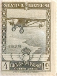 Sellos de Europa - Espa�a -  4 pesetas 1929
