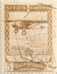 Sellos de Europa - Espa�a -  5 céntimos 1929