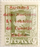 Stamps Spain -  2 céntimos 1929