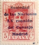 Stamps Spain -  5 céntimos 1929