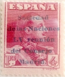 Stamps Spain -  4 pesetas 1929