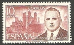 Stamps Spain -  2242 - Antonio Palacio