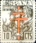 Stamps Spain -  Intercambio jcxs 0,25 usd 10 céntimos 1941