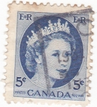 Stamps Canada -  Isabel II