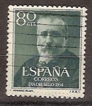 Stamps Spain -  ESPAÑA SEGUNDO CENTENARIO USD Nº 1142 (0 9 MARCELINO MENENDEZ PELAYO
