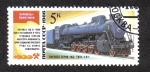 Stamps Russia -  Locomotora de la II Guerra Mundial