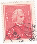 Stamps Hungary -  Frank Liszt-compositor