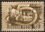 Stamps Hungary -  Plan Quinquenal. Agricultura mecánica.