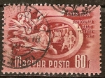 Stamps Hungary -  Plan Quinquenal. Village oficina cooperativa.