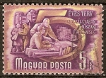 Stamps Hungary -  Plan Quinquenal.Ingeniería.