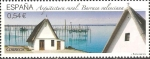 Stamps Europe - Spain -  ARQUITECTURA  RURAL.  BARRACA  VALENCIANA.