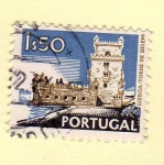 Stamps : Europe : Portugal :  Scott 1126. Torre de Belem.