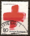 Stamps Germany -   125 años de la Cruz Roja.