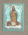 Stamps Austria -  San Ruperto, patrón de Salzburgo