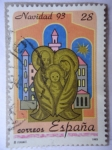 Stamps Spain -  Navidad 93