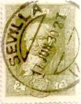 Stamps Spain -  2 céntimos 1930