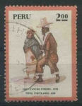 Stamps : America : Peru :  S606 - Tipos Populares