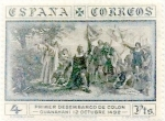 Stamps Spain -  4 pesetas 1930