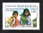 Stamps : America : Honduras :  Año Internacional de Los Voluntarios