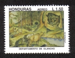Stamps Honduras -  Departamentos