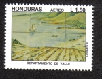 Sellos de America - Honduras -  Departamentos