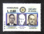 Stamps Honduras -  Rotarios
