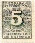 Sellos de Europa - Espa�a -  5 céntimos 1931
